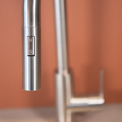 Mizzo Trigo mitigeur avec douchette extractible - inox