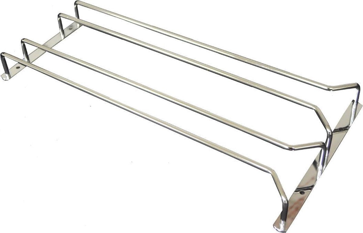 Coninx Support de Verre à Vin C-2000 avec 2 Rails | Finition Chromée