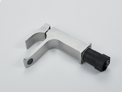 Mizzo Flucto robinet lavabo salle de bain - Inox brossé