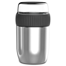 Coninx Thermos food container - Warming container food for at home and on the go - Thermos food box leak-proof - Thermos mug 840ml RVS