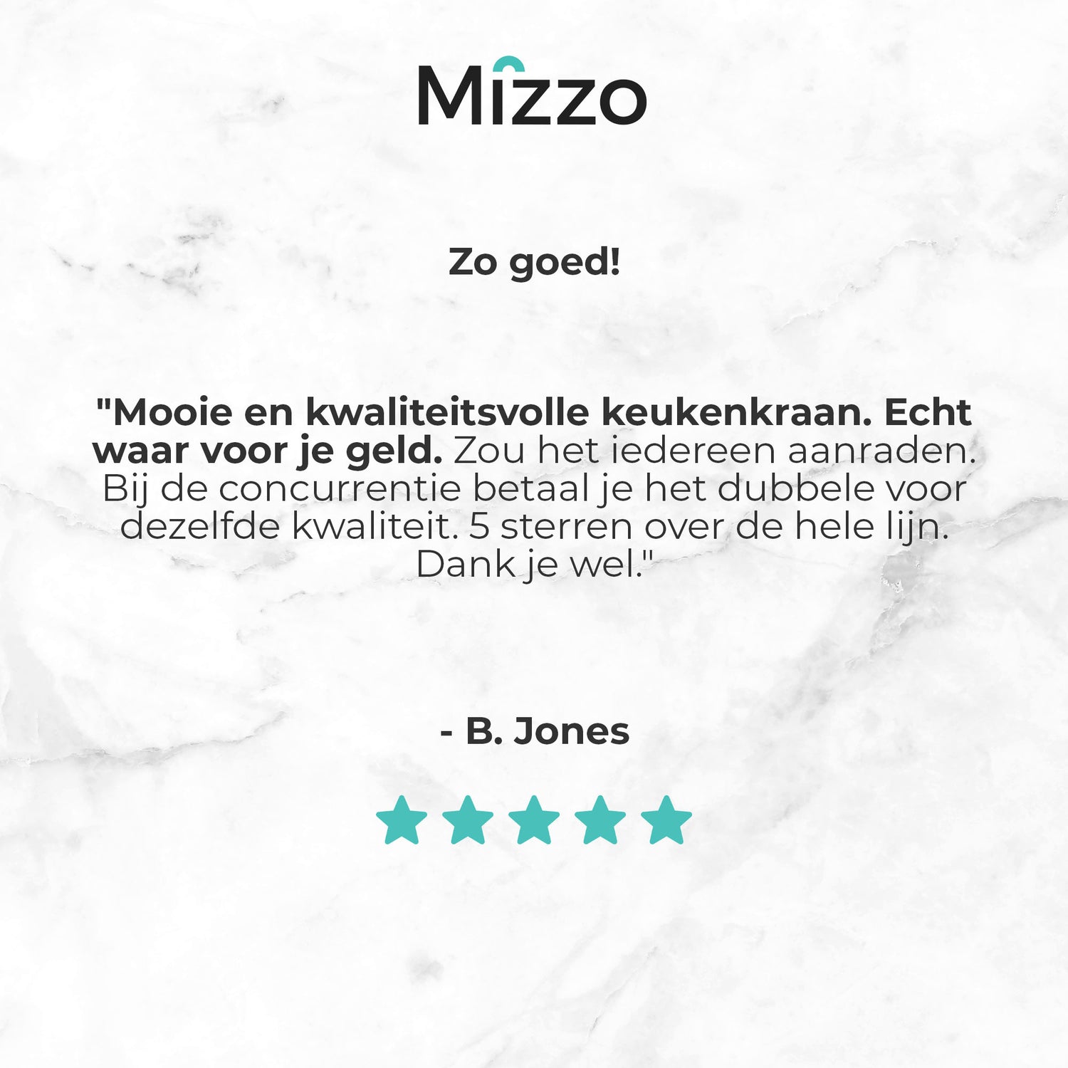 Mizzo Avori mitigeur à bec extractible - noir