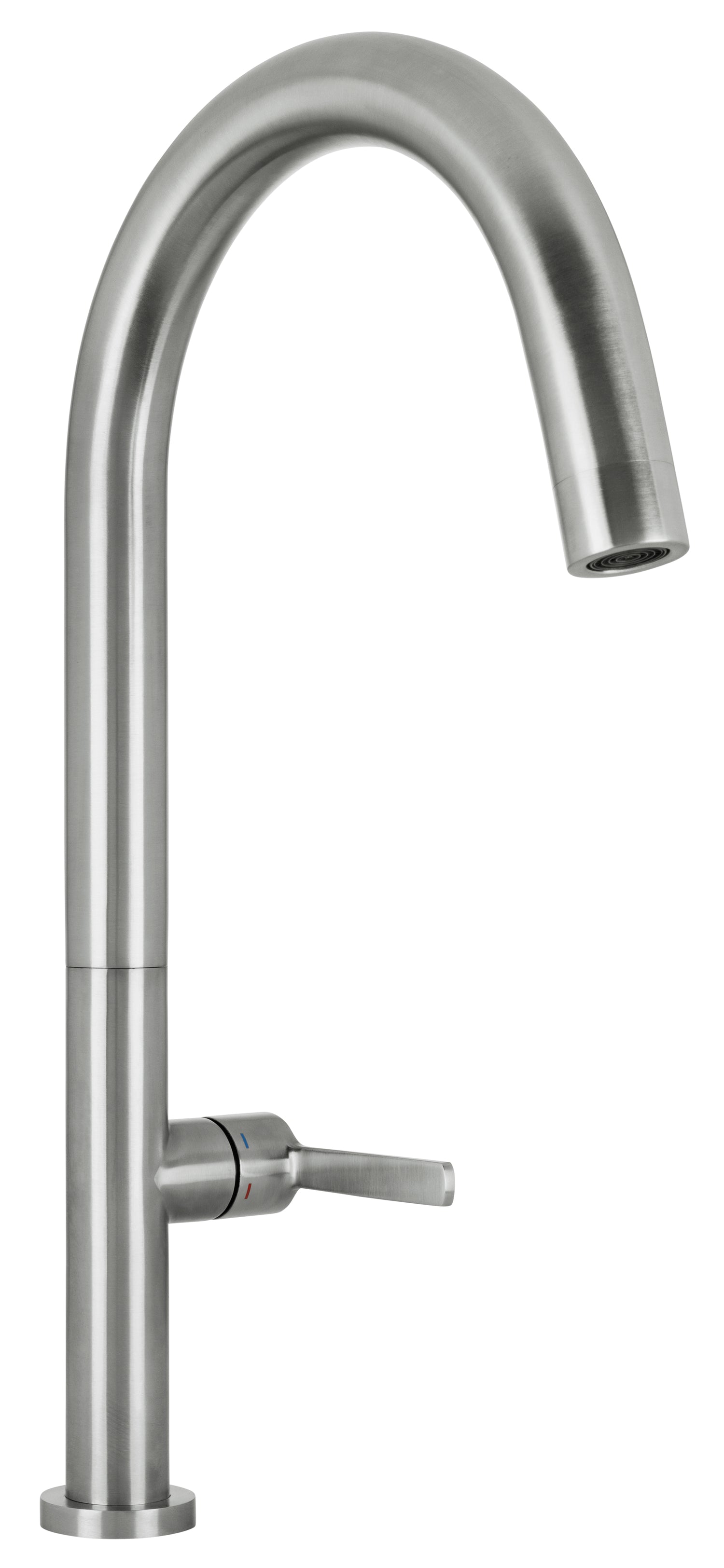 Mizzo Design kitchen tap Trigo Slim brushed