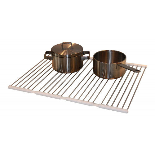 Large Stainless Steel Foldable Dish Drying Rack